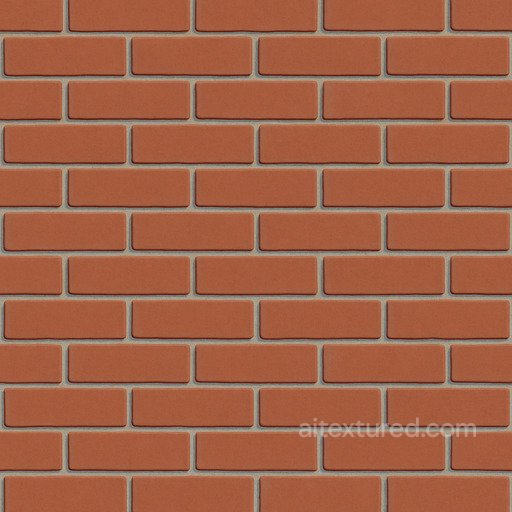 Smooth Brick Seamless Texture seamless Basic-materials PBR texture