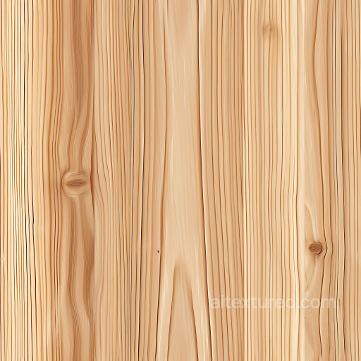 Light Pine Wood Planks PBR Texture with Fine Grain and Knots seamless Wood PBR texture