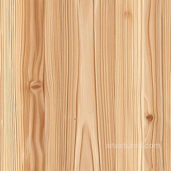 Light Pine Wood Planks PBR Texture with Fine Grain and Knots Wood texture preview