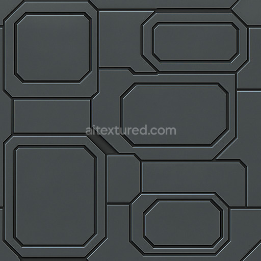 Polished Futuristic Panel Texture Seamless 1024X1024