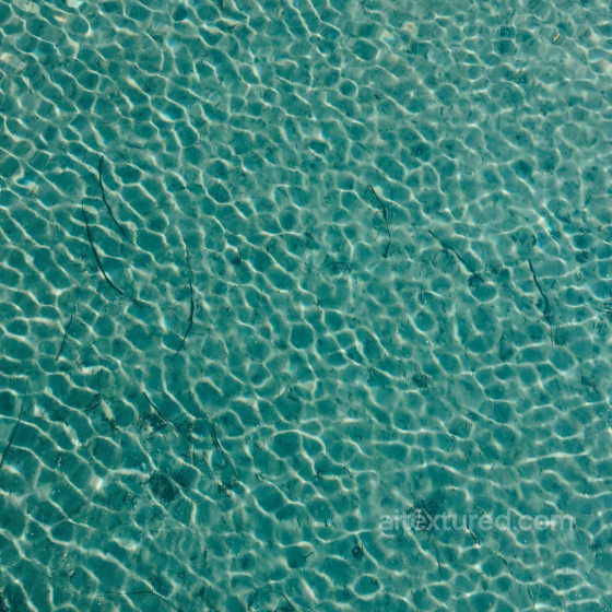 Seamless Clear Water Surface PBR Texture with Light Reflections texture preview