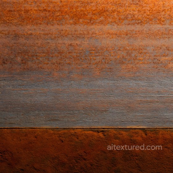 Rusty Metal Texture Featuring Layered Cracked and Corroded Surface Rust texture preview