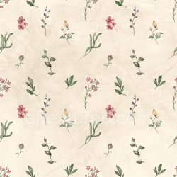 seamless Seamless 3D PBR Texture Featuring Soft Floral Vintage Pattern on Fabric texture 8k free download PBR