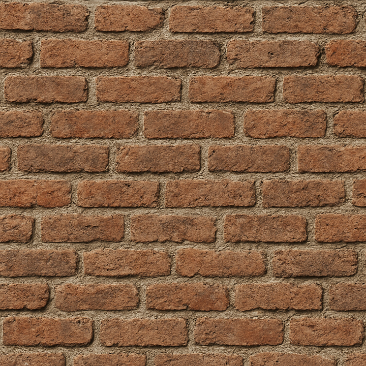 Coarse Old Brick seamless PBR texture preview
