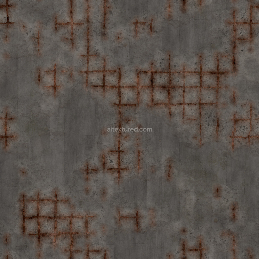 Seamless concrete texture with a weathered look