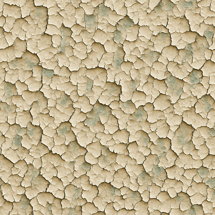 Decorative Peeling Paint seamless PBR texture preview