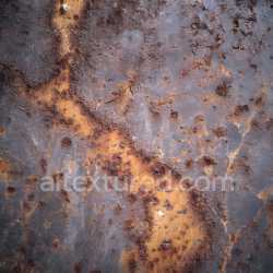 seamless Seamless 3D Rusted Metal PBR Texture Featuring Cracked and Pitted Surface texture 8k free download PBR