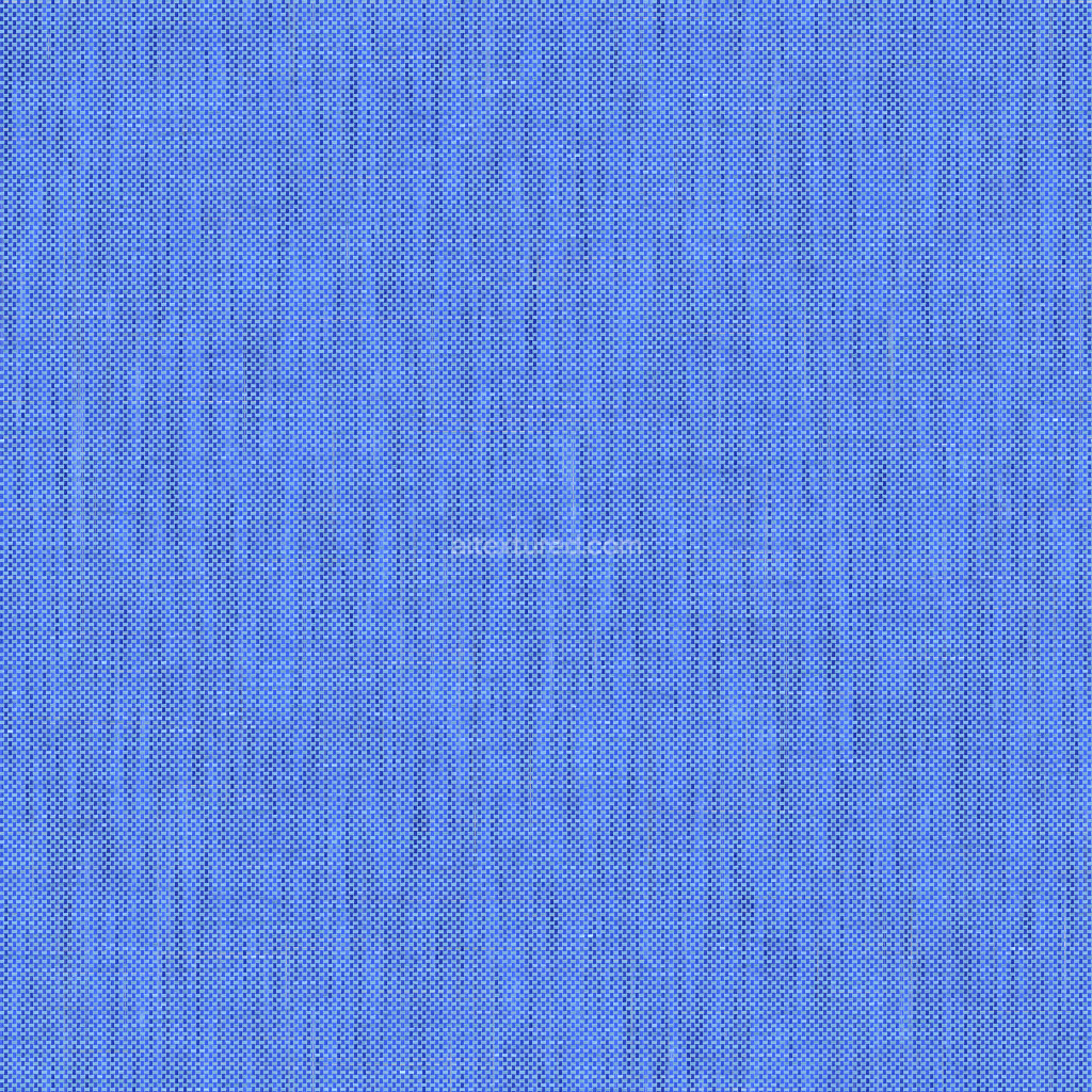 Seamless blue fabric PBR texture with a smooth finish