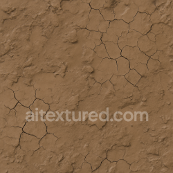 seamless Seamless 3d texture pbr 8k of muddy earth surface with mud patches and mud crust texture 8k free download PBR