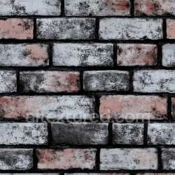 seamless Seamless 3D Cracked Painted Brick Wall PBR Texture with Weathered Multicolor Surface texture 8k free download PBR