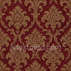 seamless Seamless 3d texture pbr 8k ornate brocade wallpaper with velvet finish texture 8k free download PBR