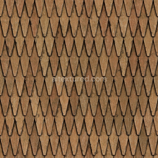 Archviz House Shingles Siding Substance Designer Tiles — Seamless PBR Texture