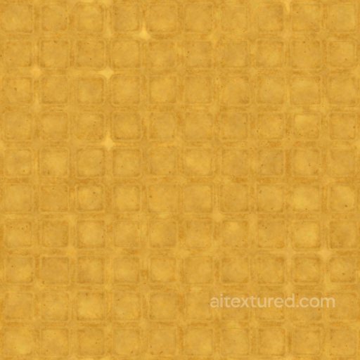 Spongy Waffle Texture | Free PBR seamless Food PBR texture