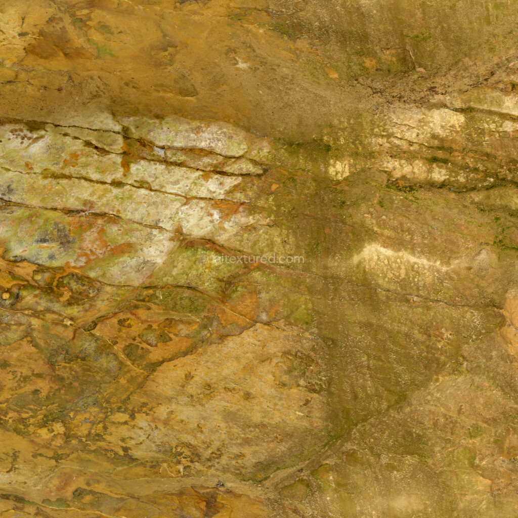 Seamless PBR rock texture with natural variations