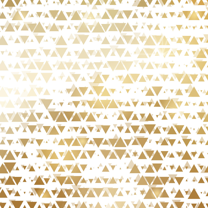 with White Background and Gold Triangle Pattern seamless PBR texture preview