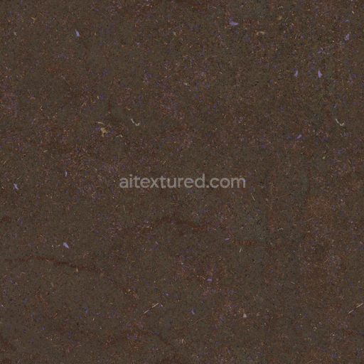 Flower Scattered Asphalt — Asphalt Asphalt Outdoor Cracked Driveway — PBR seamless 3D texture