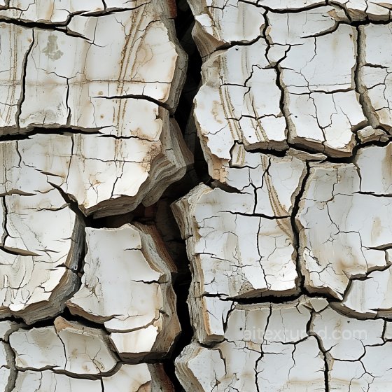 Cracked Dry Earth Soil PBR Texture with Deep Fissures and Cracked Surface Cracked & Holes texture preview
