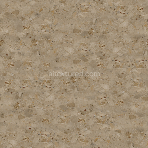 Terrazzo Seamless Pbr Texture Tileable Matte Coarse Grain Decorative Modern