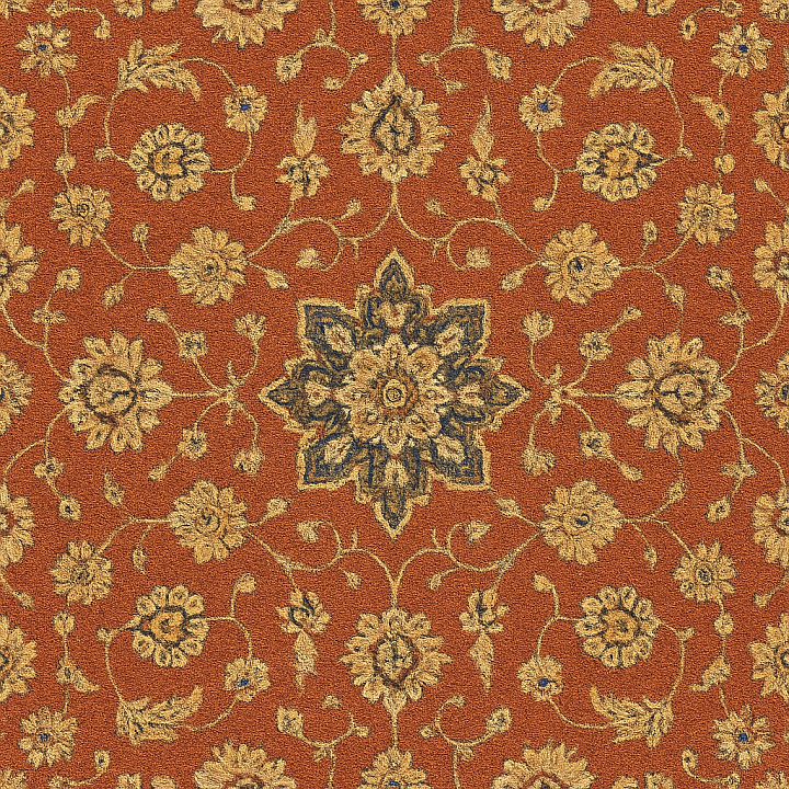 Fine Oriental Carpet seamless PBR texture preview