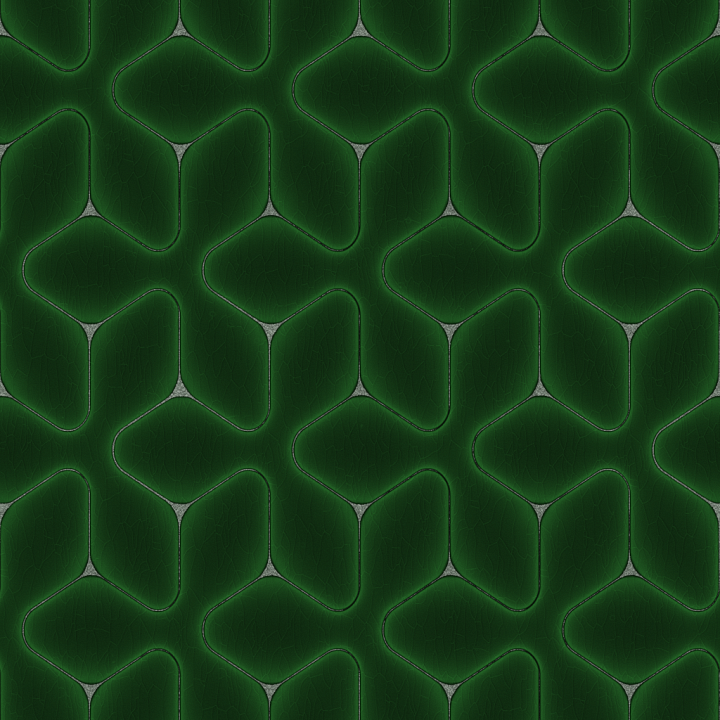 Fluted Geometric seamless PBR texture preview