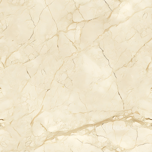 Crema Marfil Marble PBR Texture with Subtle Golden Veins seamless Marble PBR texture