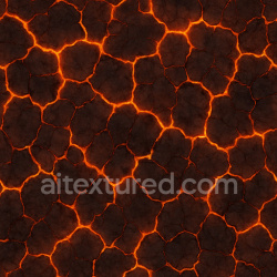seamless Cracked Fire Ground Texture texture 1024x1024 free download PBR