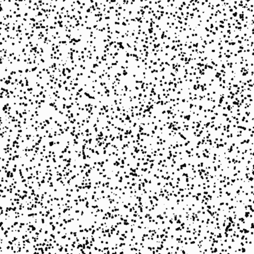 Featuring Black Speckled Pattern on White Background seamless White & Black PBR texture