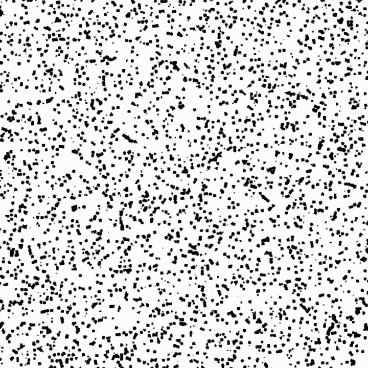 Featuring Black Speckled Pattern on White Background seamless PBR texture preview