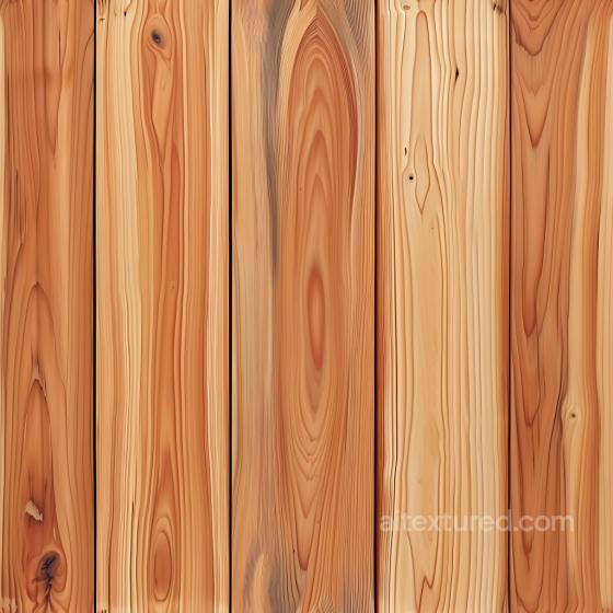 Pine Wood Planks PBR Texture with Distinct Natural Grain and Knots Wood texture preview