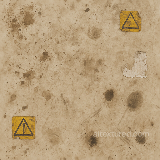Mud Splatter And Dust Particles For Natural Ground Surface Effects seamless Decals PBR texture