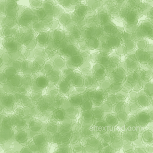 Watercolor Texture of Soft Green Watercolor Circles Pattern seamless Watercolor texture PBR texture