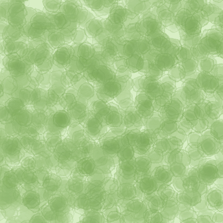 Watercolor of Soft Green Watercolor Circles Pattern seamless PBR texture preview