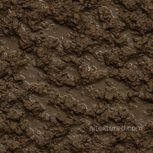 Seamless Wet Soil Seamless Texture seamless Sand-soil PBR texture