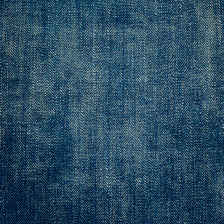 Cracked Denim Fabric With Distressed Blue Pattern seamless PBR texture preview
