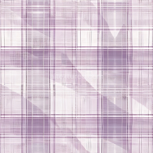 Seamless 3D polished metal PBR texture with plaid pattern in soft lilac