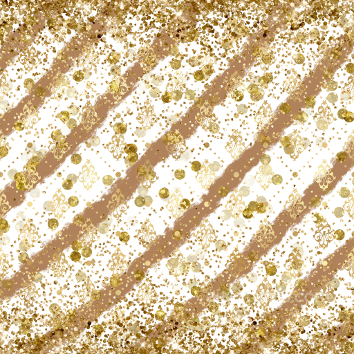 Christmas Glitter Fabric Texture with Gold Sparkles and Striped Pattern seamless Christmas glitter PBR texture