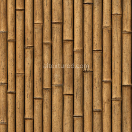 Rough Bamboo Seamless Texture