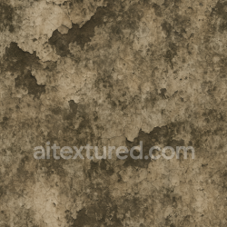 seamless Seamless 3d texture pbr 8k haunted house siding with crumbling plaster and moldy walls texture 8k free download PBR