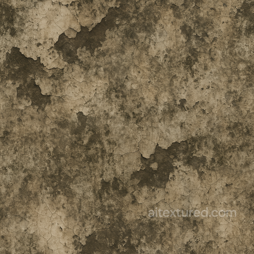 Halloween - Haunted House Siding With Crumbling Plaster And Moldy Walls texture preview