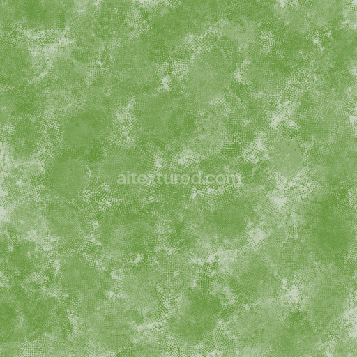 Seamless 3D PBR Green Watercolor Texture with Subtle Dot Pattern