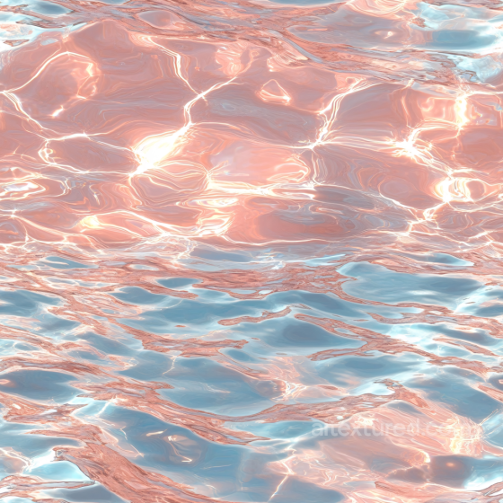 Water Texture Featuring Reflective Waves and Soft Pink Illumination Water texture preview