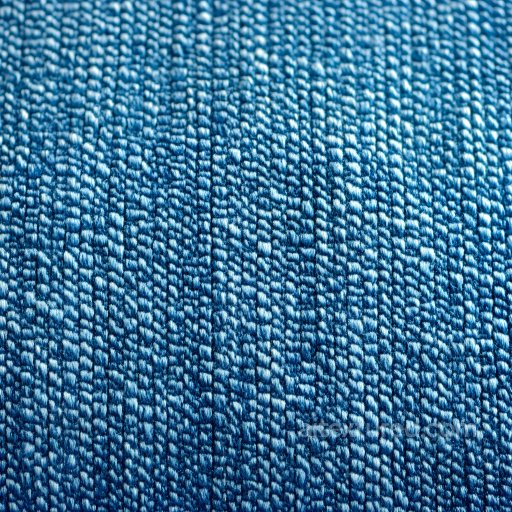 Cracked Denim Fabric Texture With Intricate Woven Details seamless Denim jeans PBR texture