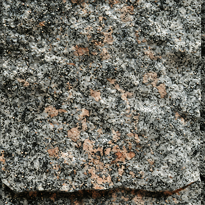 Granite Stone with Natural Moss and Lichen Detailing seamless PBR texture preview