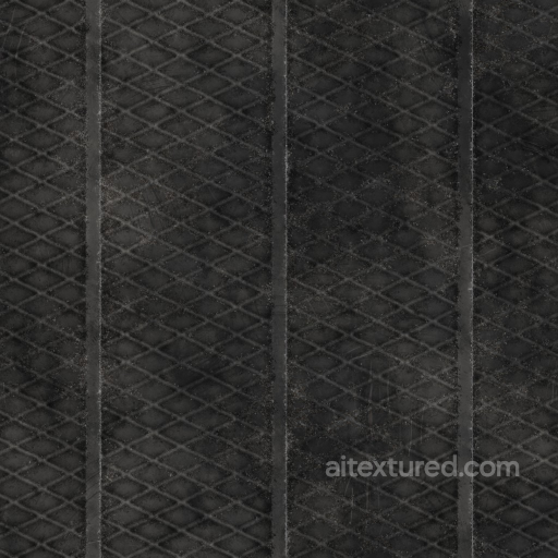 Archviz Fence Grill Metal Metallic Panel Sci - Seamless PBR Texture seamless Metal PBR texture