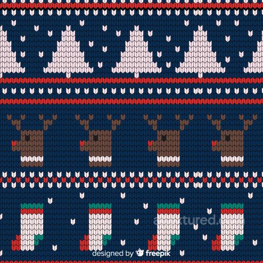 All Christmas Digital paper Texture of Festive Christmas Knit Pattern in Navy, Red, and W… seamless All Christmas Digital paper PBR texture