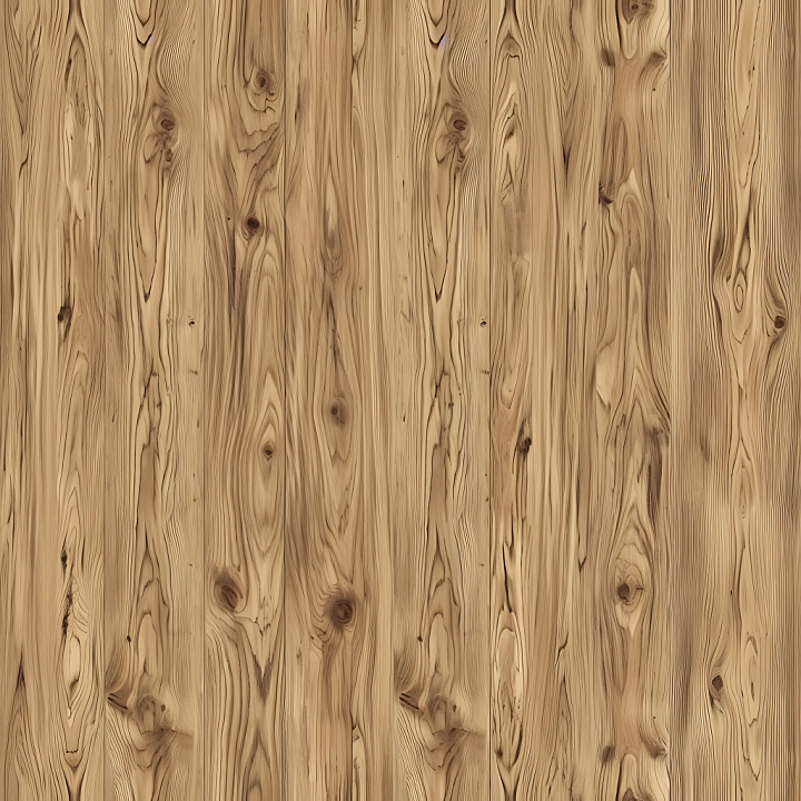 Pine Wood with Natural Knots and Grain seamless PBR texture preview