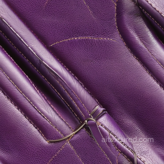 purple pebbled leather PBR texture with detailed stitching and fine grain Leather texture preview