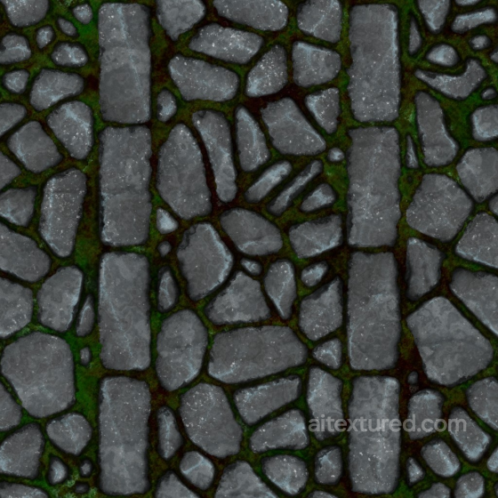Archviz Floor Ground Path Pathway Rocks Stone - Seamless PBR Texture Rock texture preview