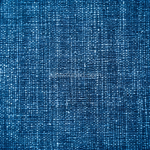 Seamless 3D Cracked Denim Fabric PBR Texture with Worn Blue Weave