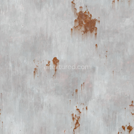 Metal Rusty Smooth Reflective Grunge Industrial Seamless